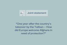 Joint statement afganistan